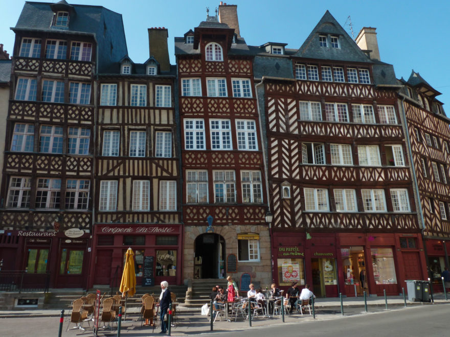 Casas Fachada Madera Rennes