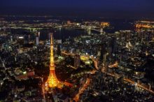 Tokio de noche, una estrella que brilla más en la oscuridad