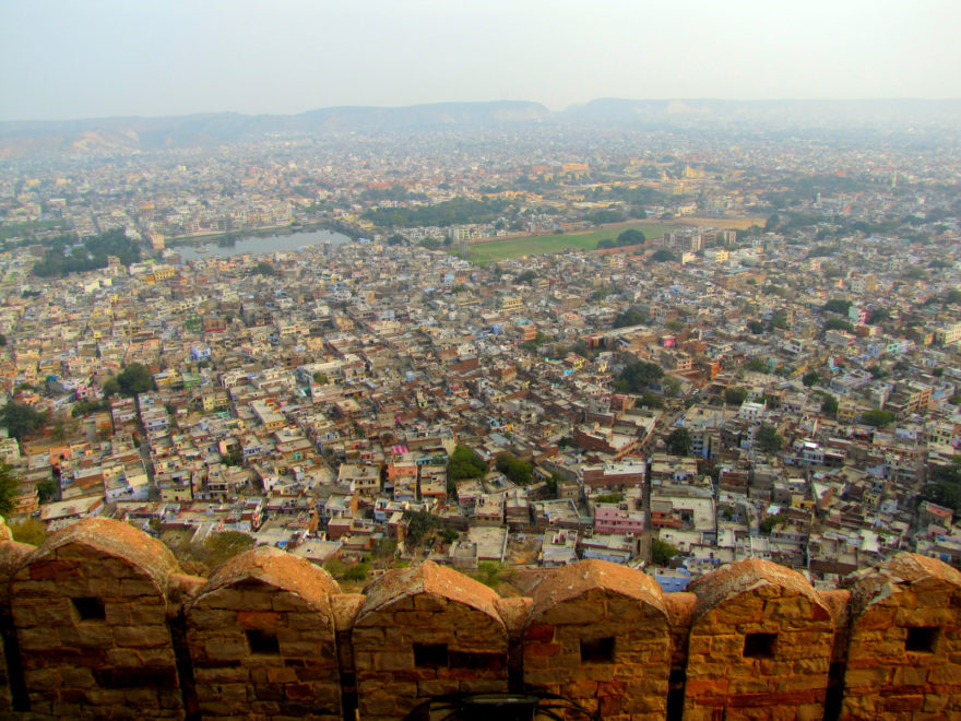 Jaipur es conocida como la ciudad rosa