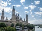 El río Ebro y las principales ciudades que recorre: Zaragoza
