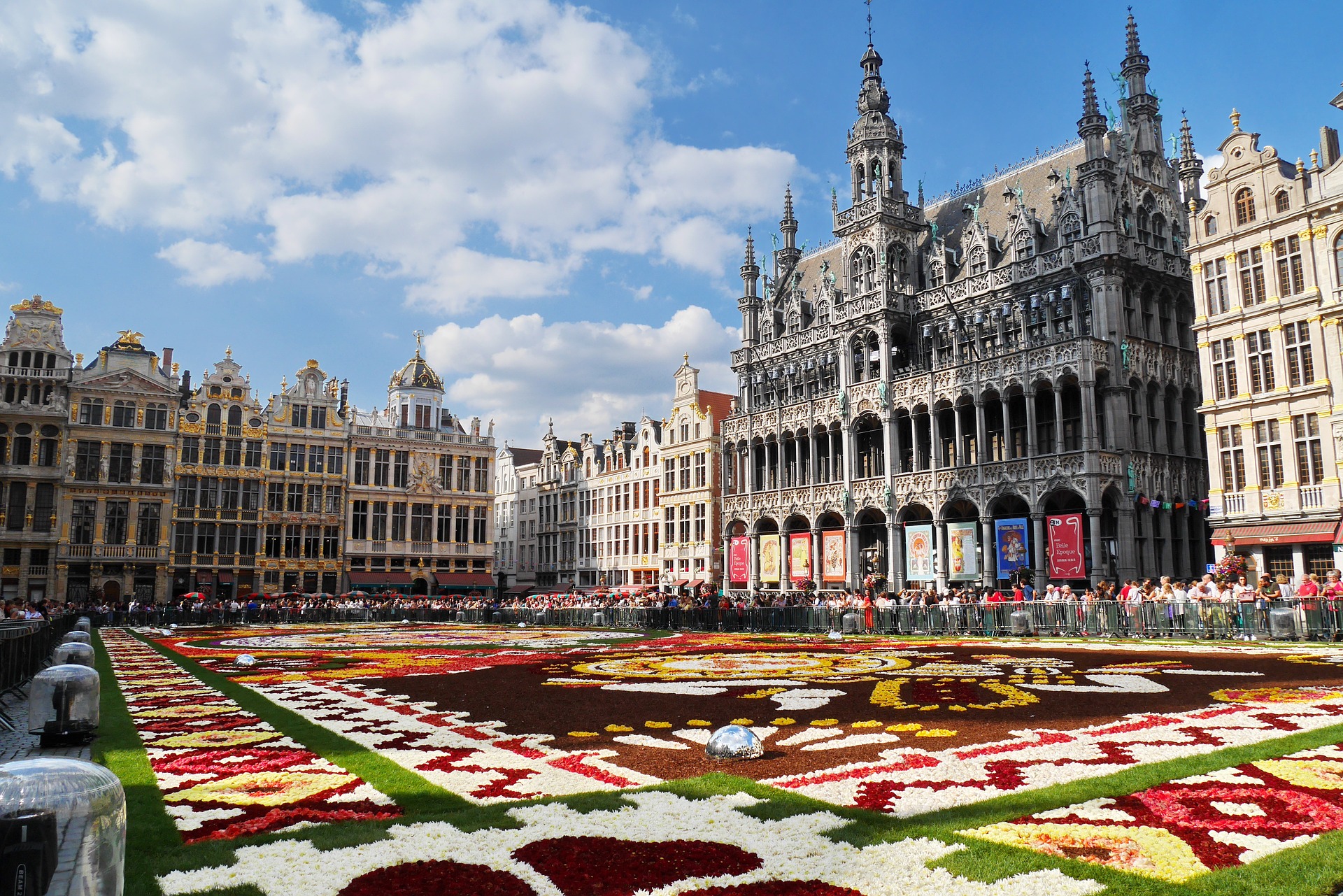 Bruselas Grand Place Flores