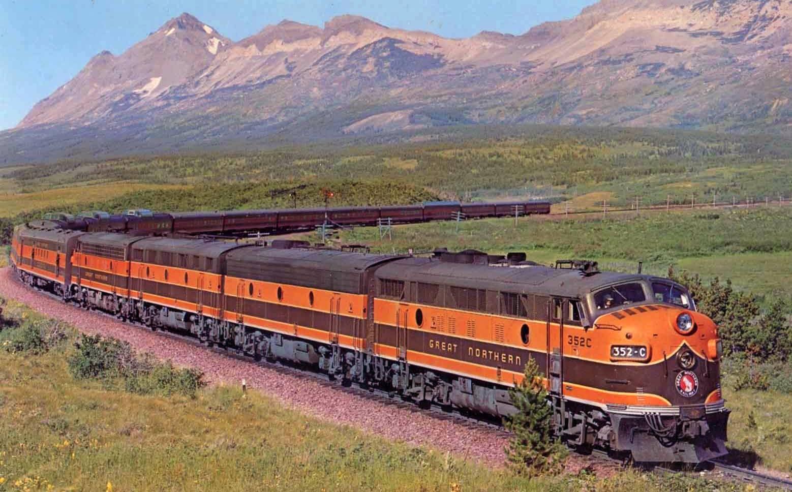 Empire Builder Tren Estados Unidos