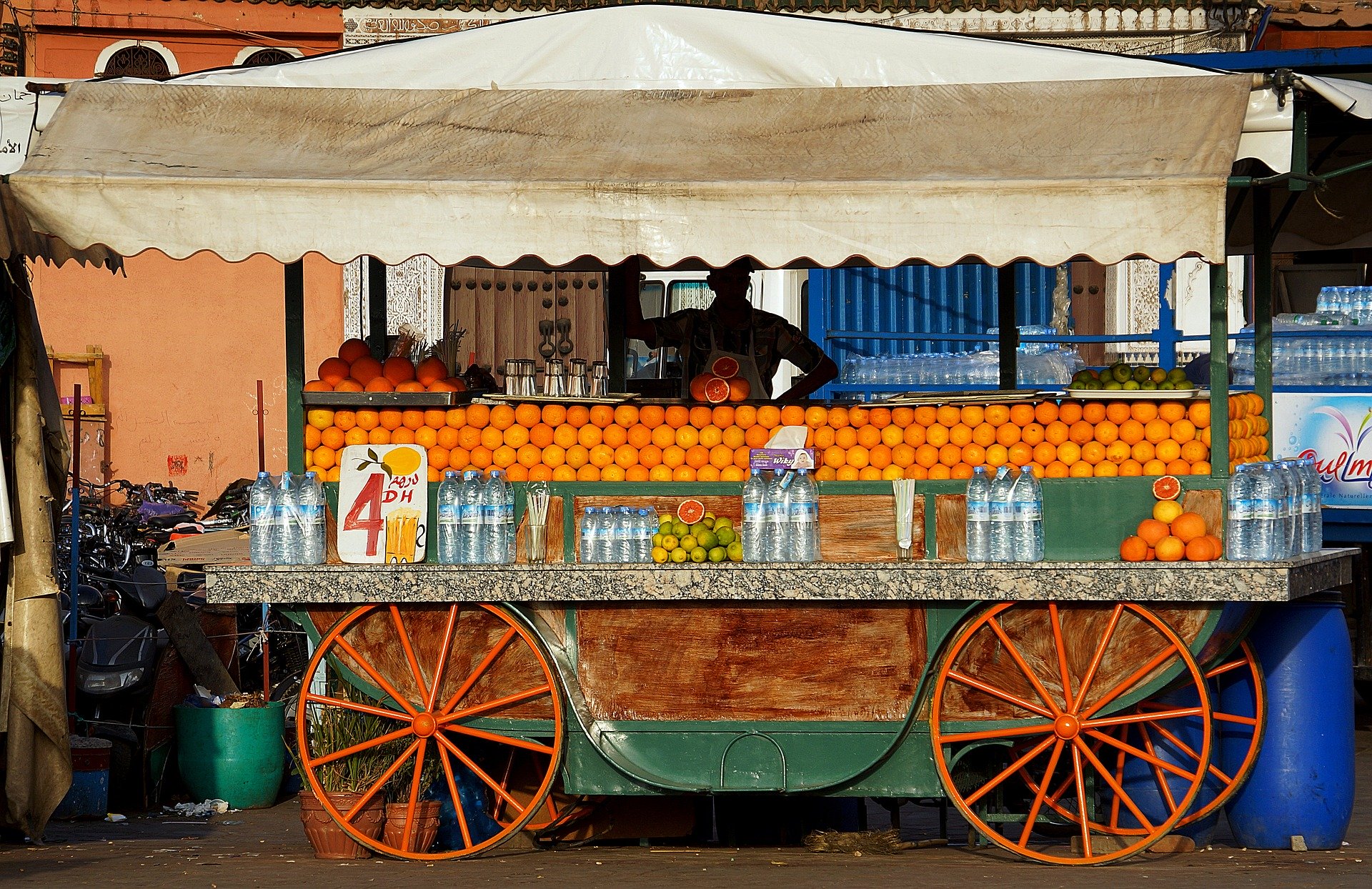 Zumo Naranja Marrakech