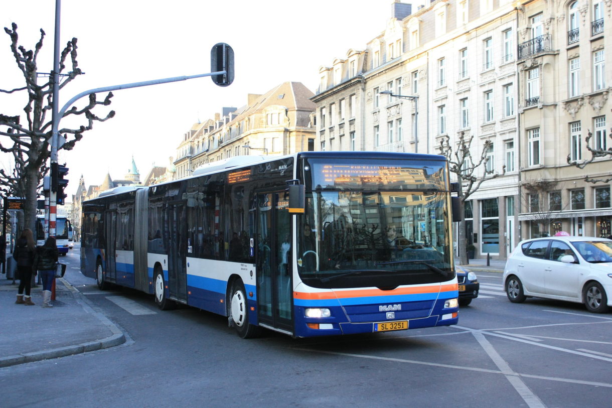 El transporte público en Luxemburgo es gratis, también para turistas