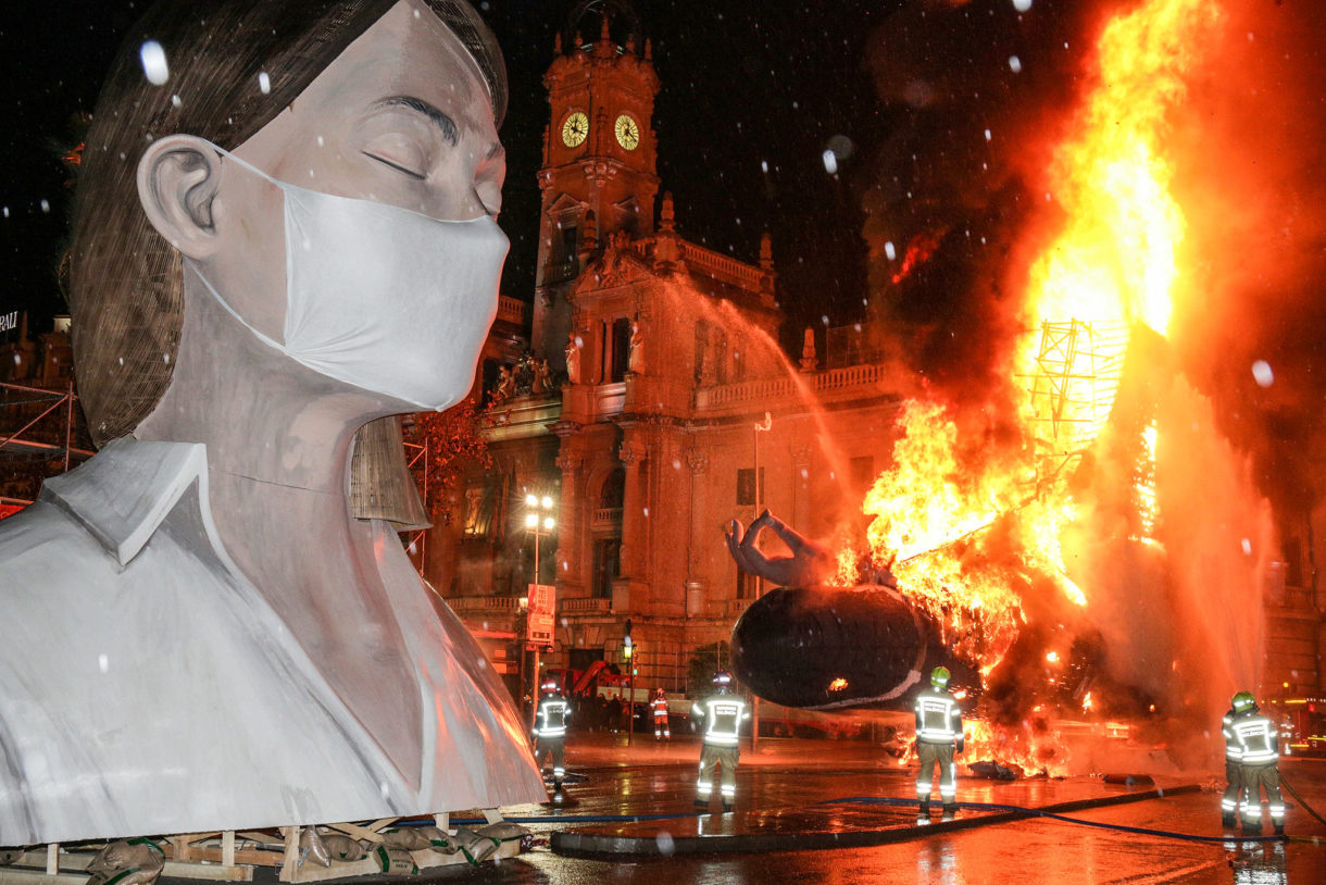 Las fallas de Valencia vuelven a brillar en el mes de septiembre