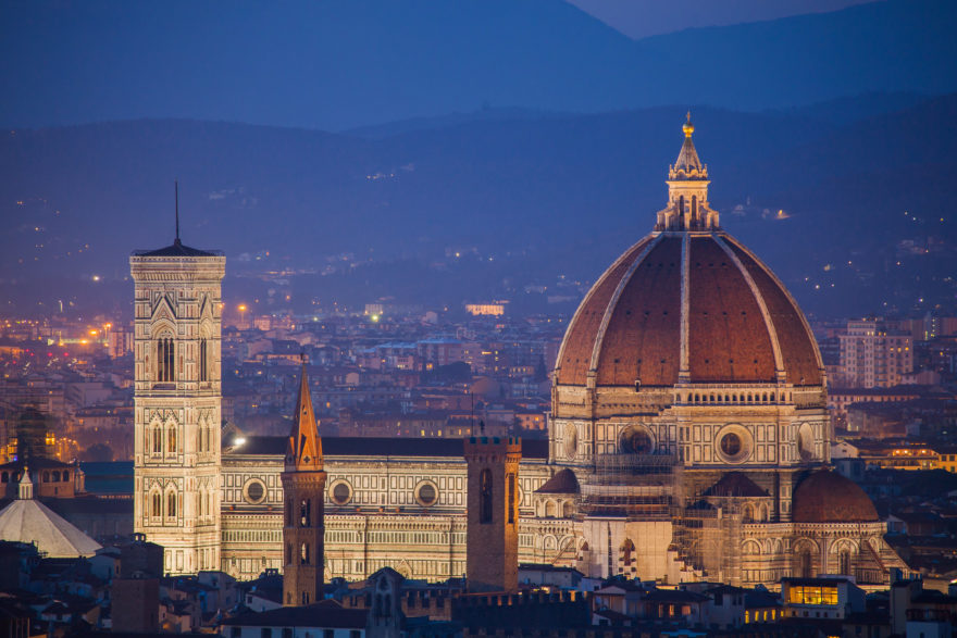 Imagen de la cúpula de la Catedral de Florencia