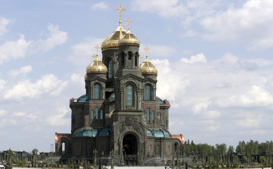 Rusia ha inaugurado una nueva catedral en honor a las fuerzas armadas