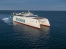 El ‘Eleanor Roosevelt’, el nuevo ferry sostenible que llega hasta Baleares ya surca el Mediterráneo