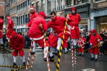 La lucha por el zanco de oro, una tradición de Valonia, en Bélgica