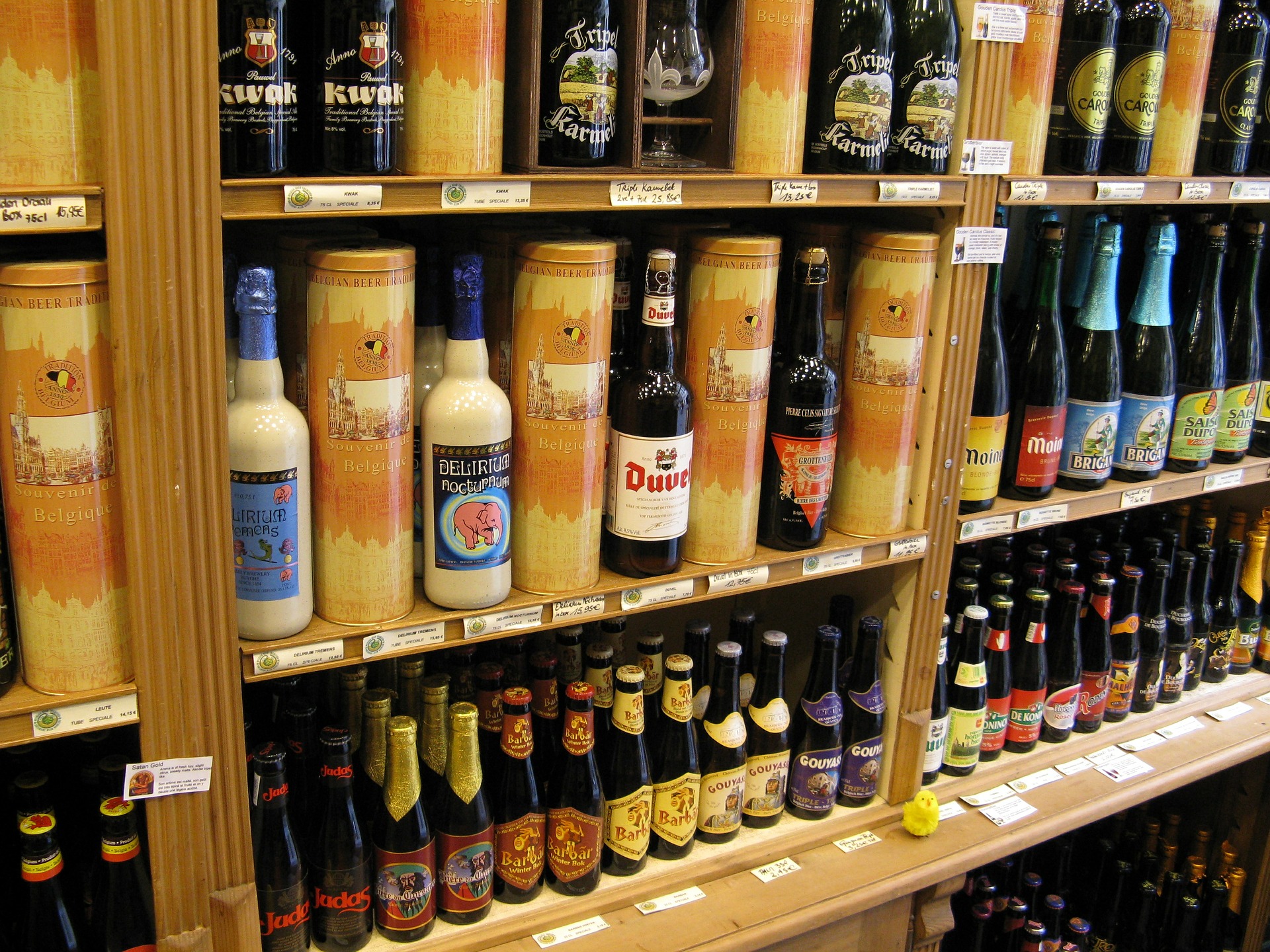 Belgica Cervezas Mostrador