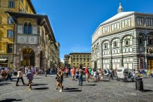 Visitar Florencia en otoño: los otros edificios de la Piazza del Duomo