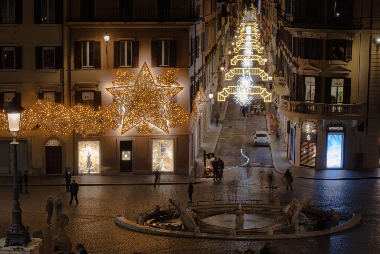 Un paseo de Navidad para conocer Roma