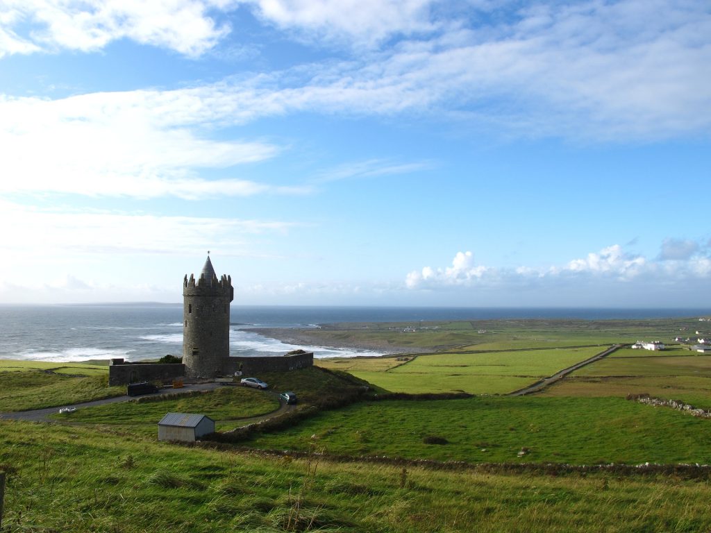 Alojarse en un castillo de Irlanda por Navidad