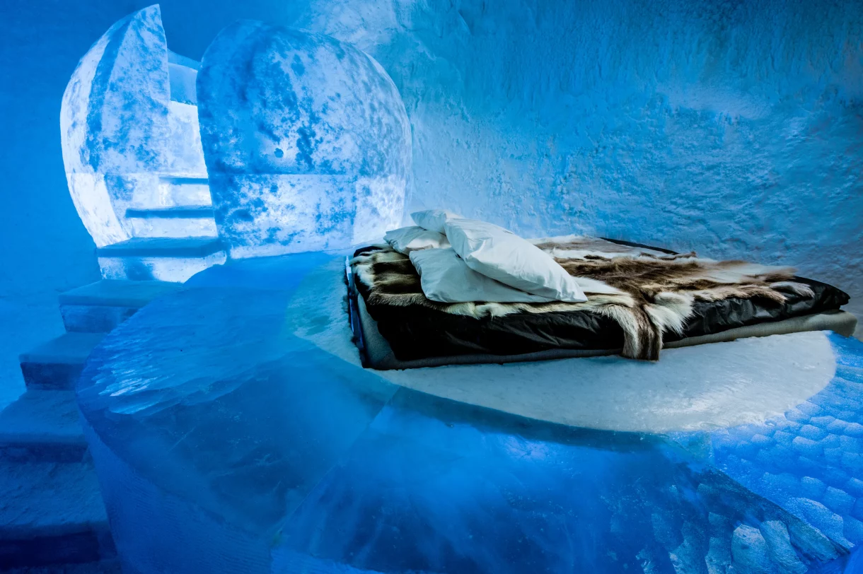En estos hoteles de hielo disfrutarás de unas vacaciones de invierno inolvidables