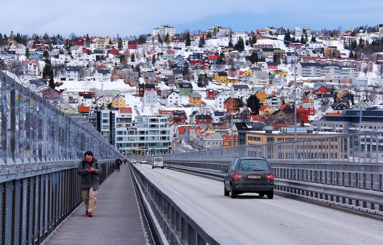 Recorrido en pareja por Tromso, Noruega