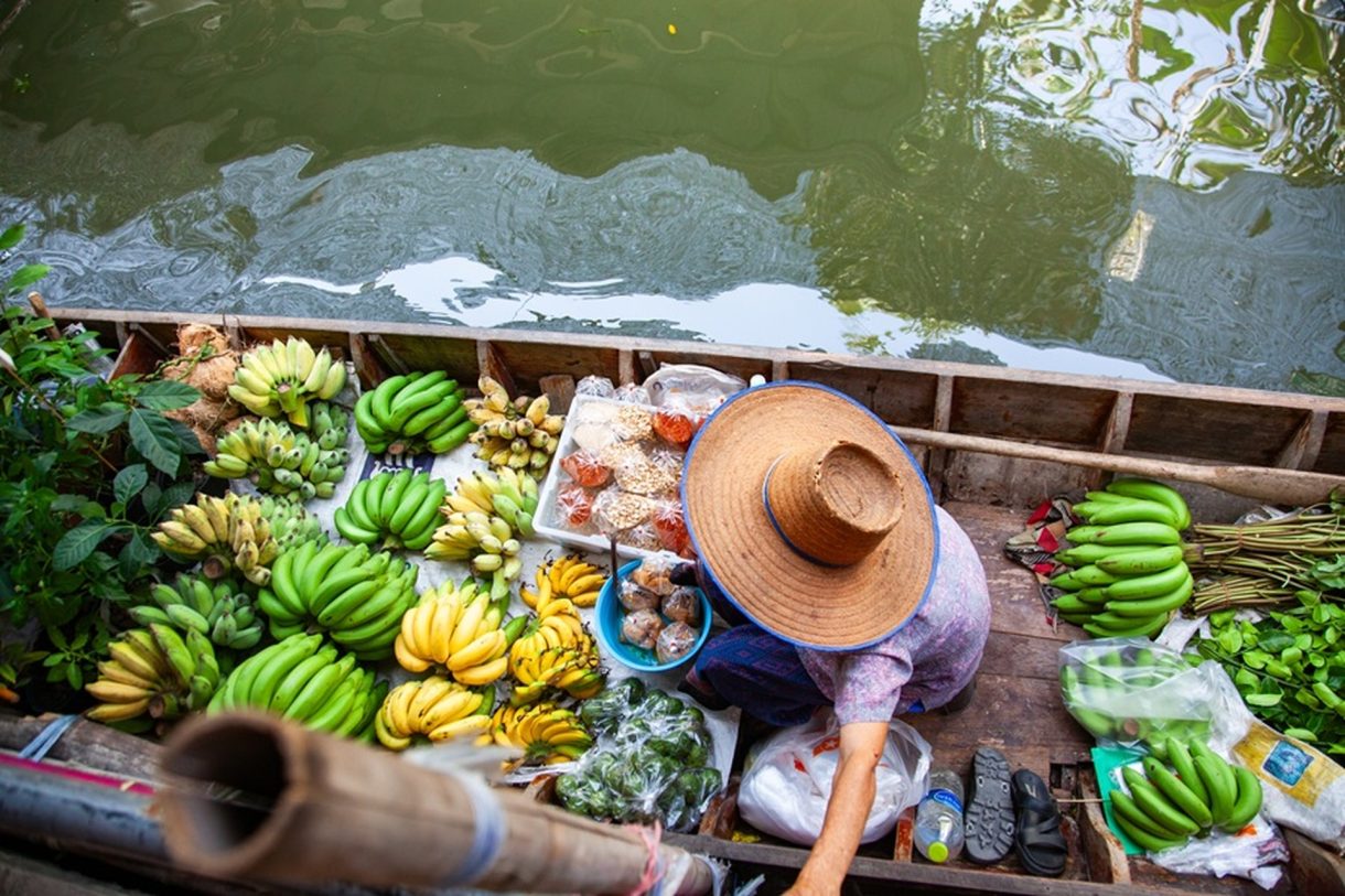 ¿Cuáles son los mejores mercados flotantes en Bangkok?