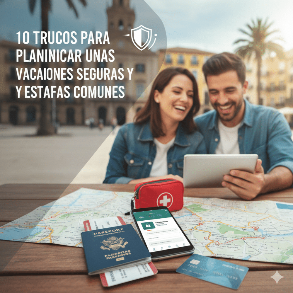 10 trucos para planificar unas vacaciones seguras y evitar estafas comunes