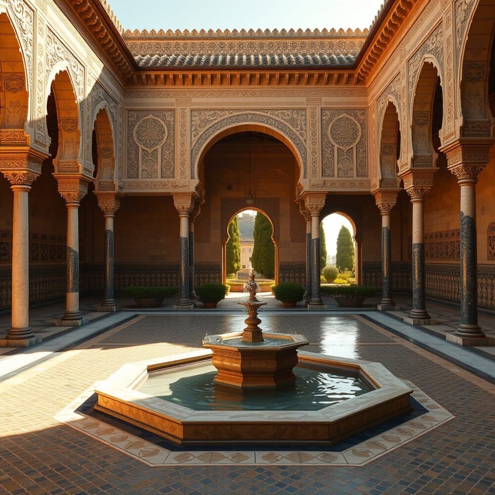 La Alhambra: Joyas de Arquitectura Islámica en España