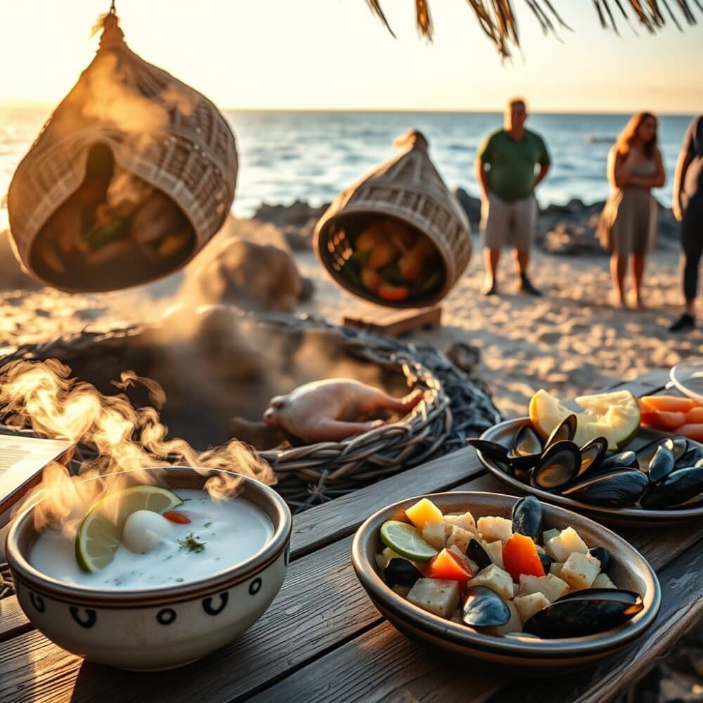Platos exóticos de Oceanía: sabores de Nueva Zelanda y las islas del Pacífico