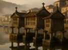 Combarro, los hórreos sobre la ría de Pontevedra que aún huelen a salitre