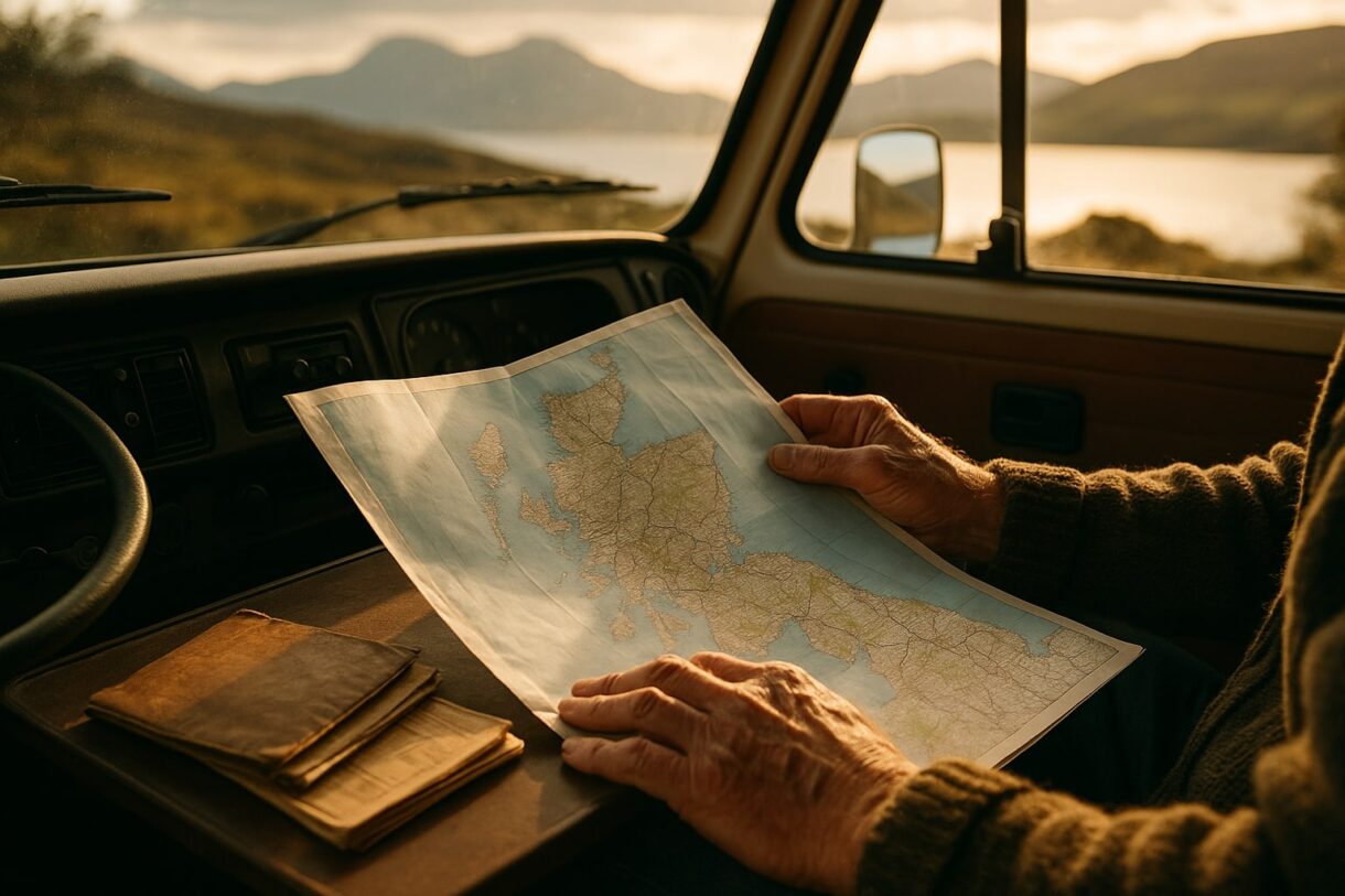 Cómo planificar un road trip por Escocia: tiempos reales, ferries y carreteras de una sola vía