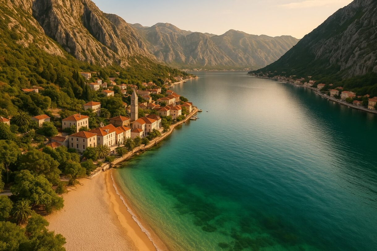 Mejores playas de Montenegro en 2026: bahía de Kotor y Playa Reina en Ulcinj