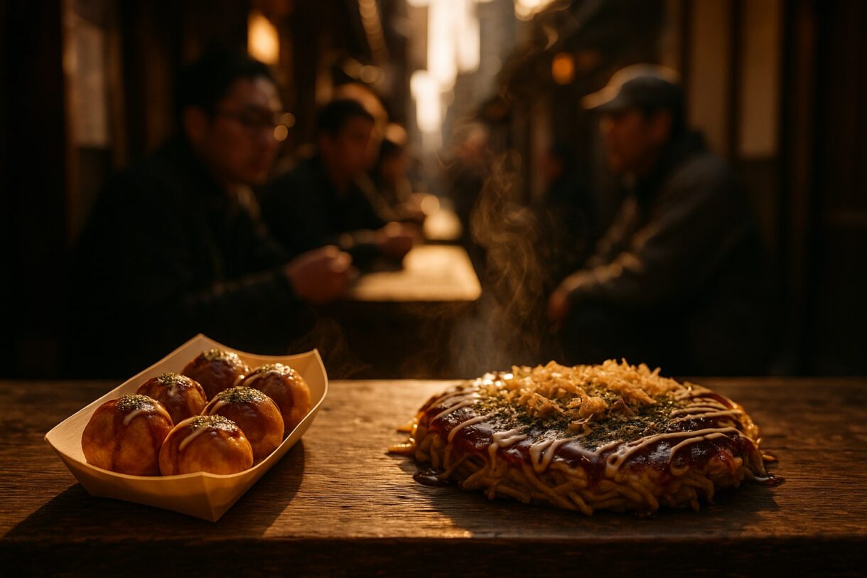 Osaka gastronómica: cuánto cuesta comer takoyaki y okonomiyaki como local