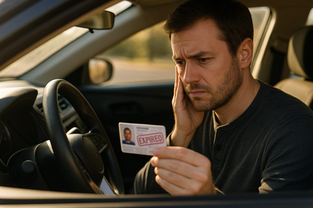 ¿Qué pasa si tengo un accidente conduciendo sin carnet vigente?
