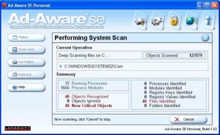 Limpieza de tu sistema Windows (I): Ad-Aware