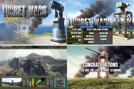 Turret Wars, un juego de guerra