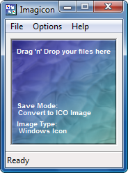 Crea iconos con drag & drop