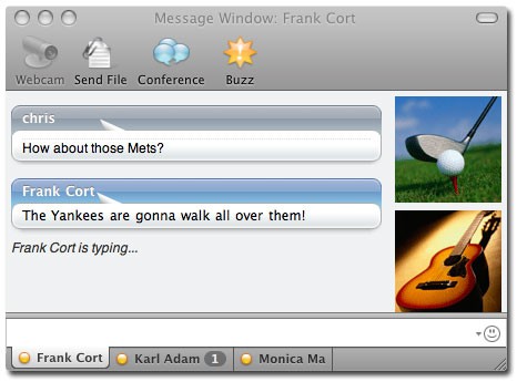 Yahoo Messenger beta para mac
