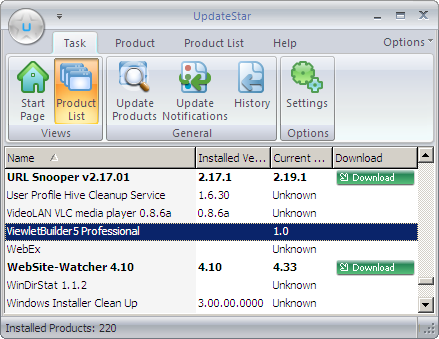 UpdateStar, tu software al día