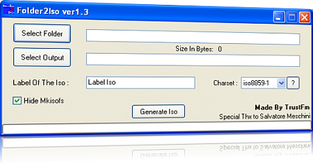 Folder2Iso, crea imágenes ISO a partir de carpetas