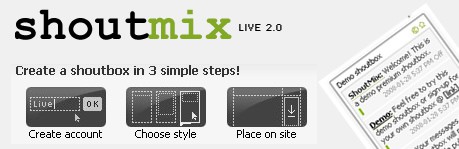Un chat para tu blog o web con ShoutMIx