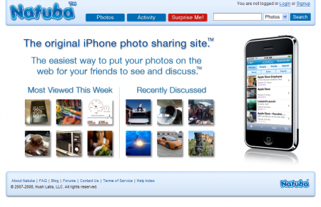 Natuba, el Flickr para usuarios de iPhone