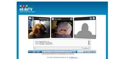 ekkoTV, videoconferencias por medio de la web