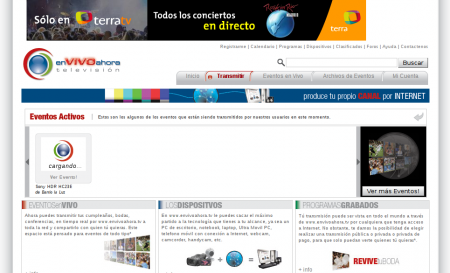 envivoahora.tv, emite gratis por Internet