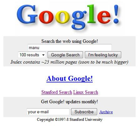 Google cumple 10 años