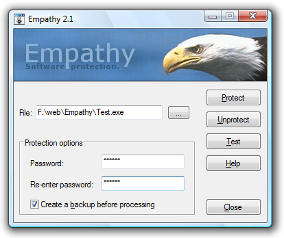 Proteger cualquier aplicación con clave: Empathy