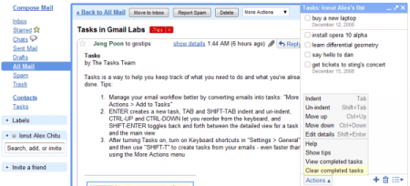 Gestor de Tareas de Gmail: Gmail Tasks