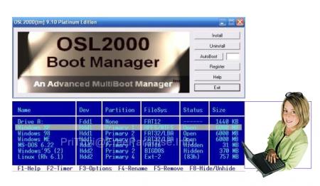 Ordenador multisistema con OSL2000