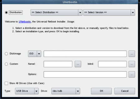 Instalar Linux en un USB: Unetbootin