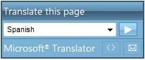 Microsoft Translator en tu pagina web