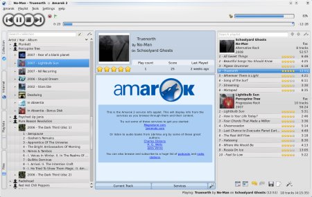 Disponible para instalar Amarok 2.1