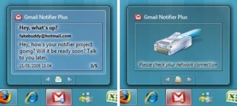 Gmail Notifier Plus, notificador de Gmail para Windows 7