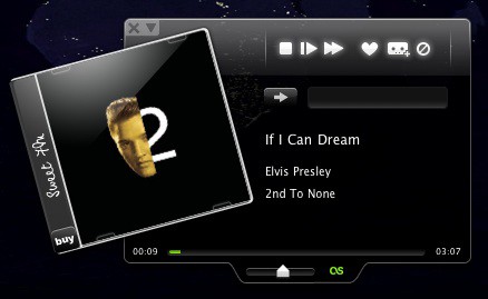 SweetFM, cliente de Last.FM para el escritorio de MacOS X