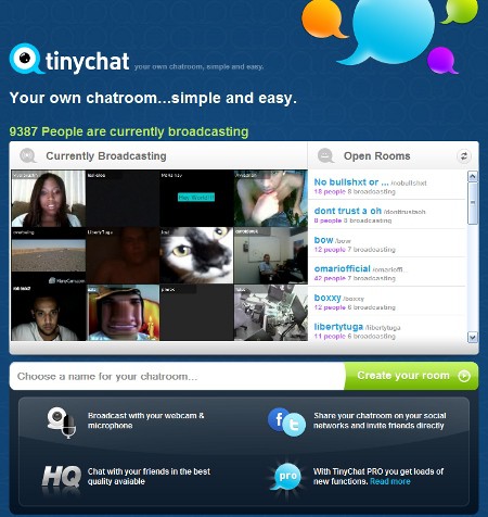 Celebra reuniones virtuales con Tiny Chat