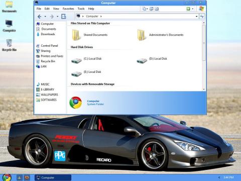 Theme de Chrome para Windows XP