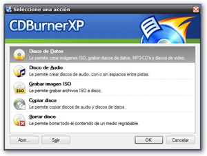 CDBurnerXP Pro 4.2.5.1541, graba Blu-Ray’s en Win 7